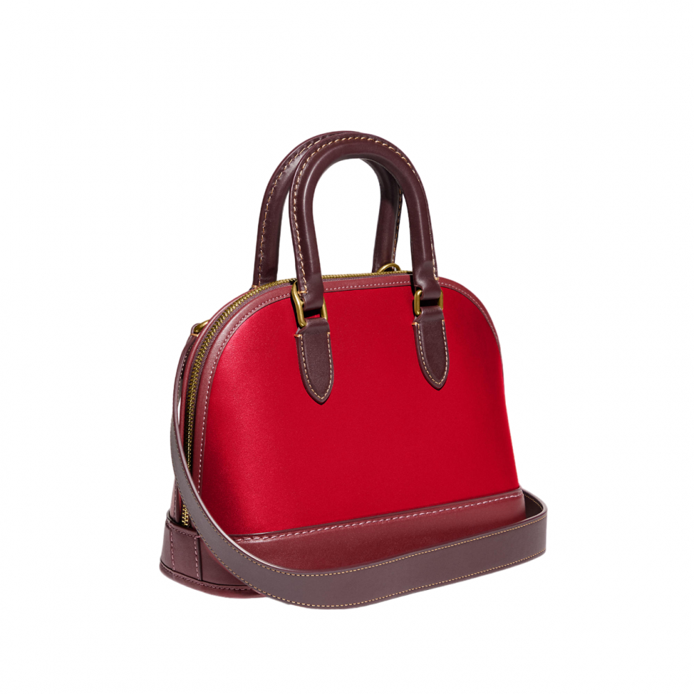 Coach Revel bag in colorblock Satchels & Cross Body Bags Red NEITH UK